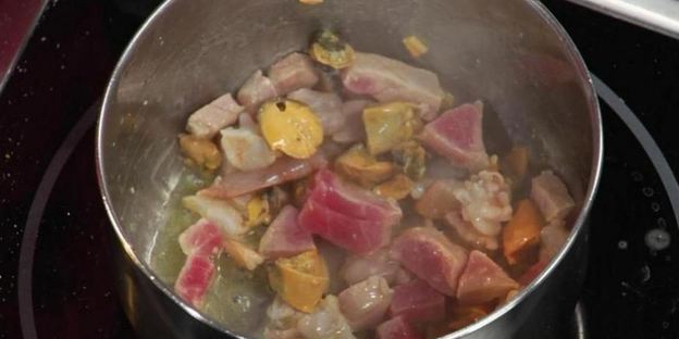 жюльен из морепродуктов