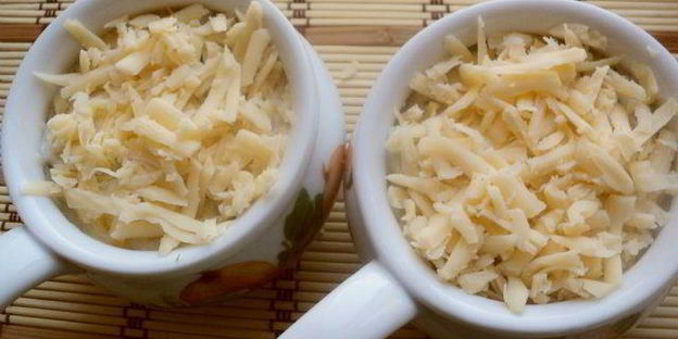 жюльен с курицей и шампиньонами