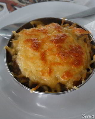 Жюльен с тыквой