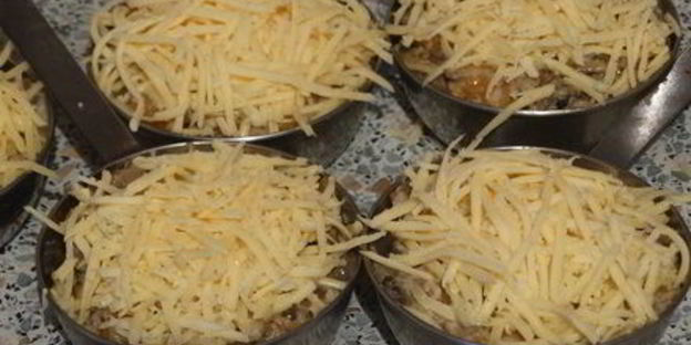 жюльен с тыквой