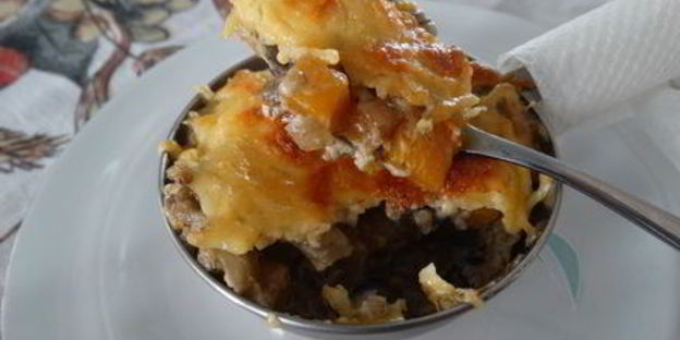 жюльен с тыквой